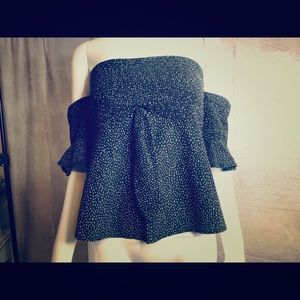 Off the shoulder blouse